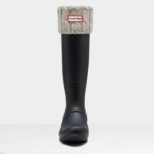 Hunter Original Tall Boot Socks Cable Stitch